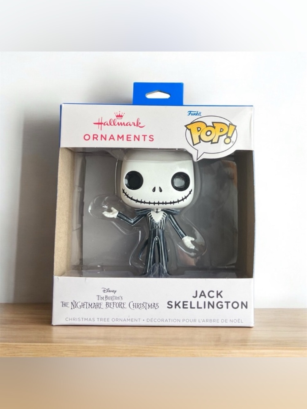 NEW Hallmark Jack Skellington Funko Pop! Christmas Tree Ornament Pumpkin King